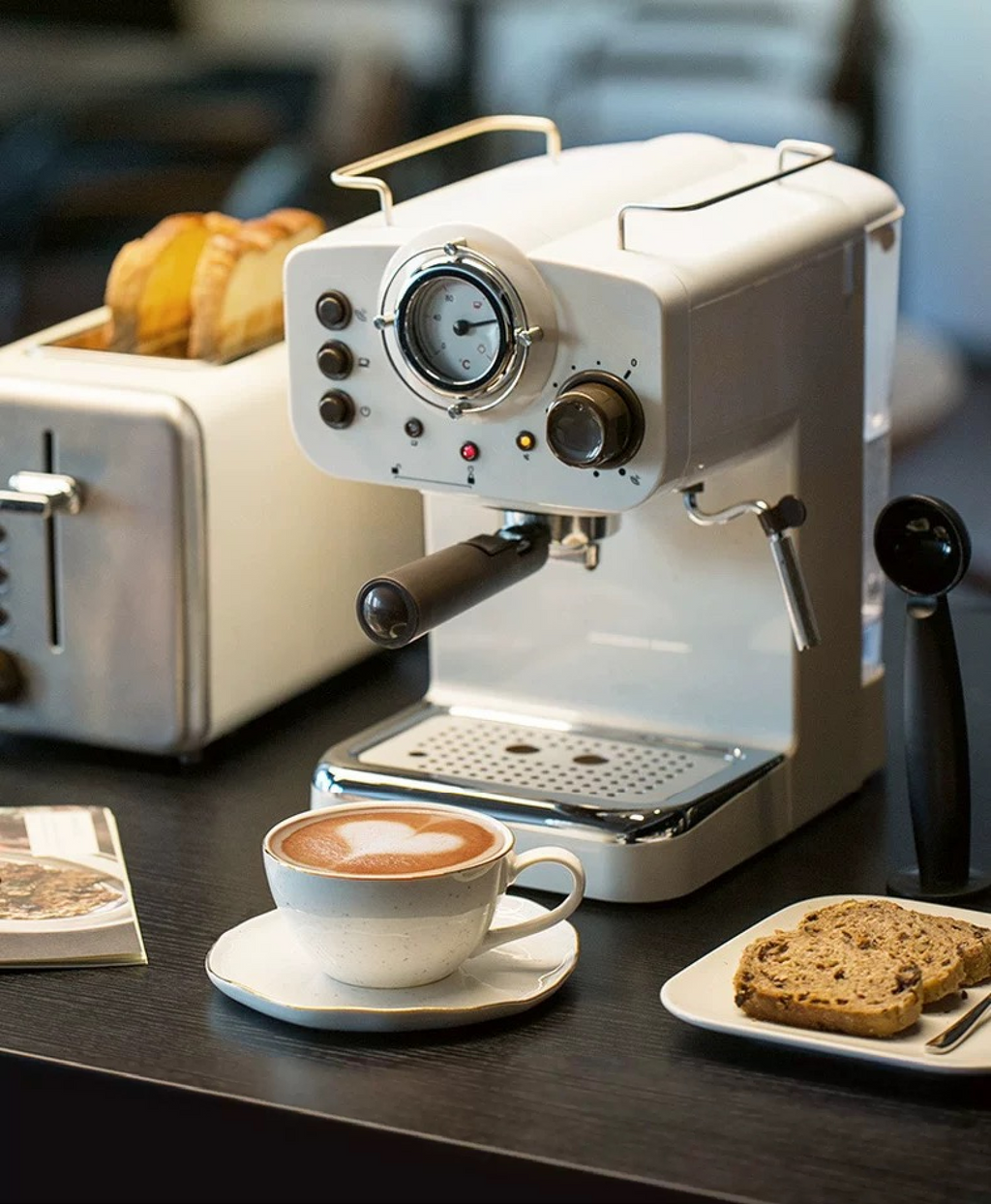 Vintage semi-auto machine