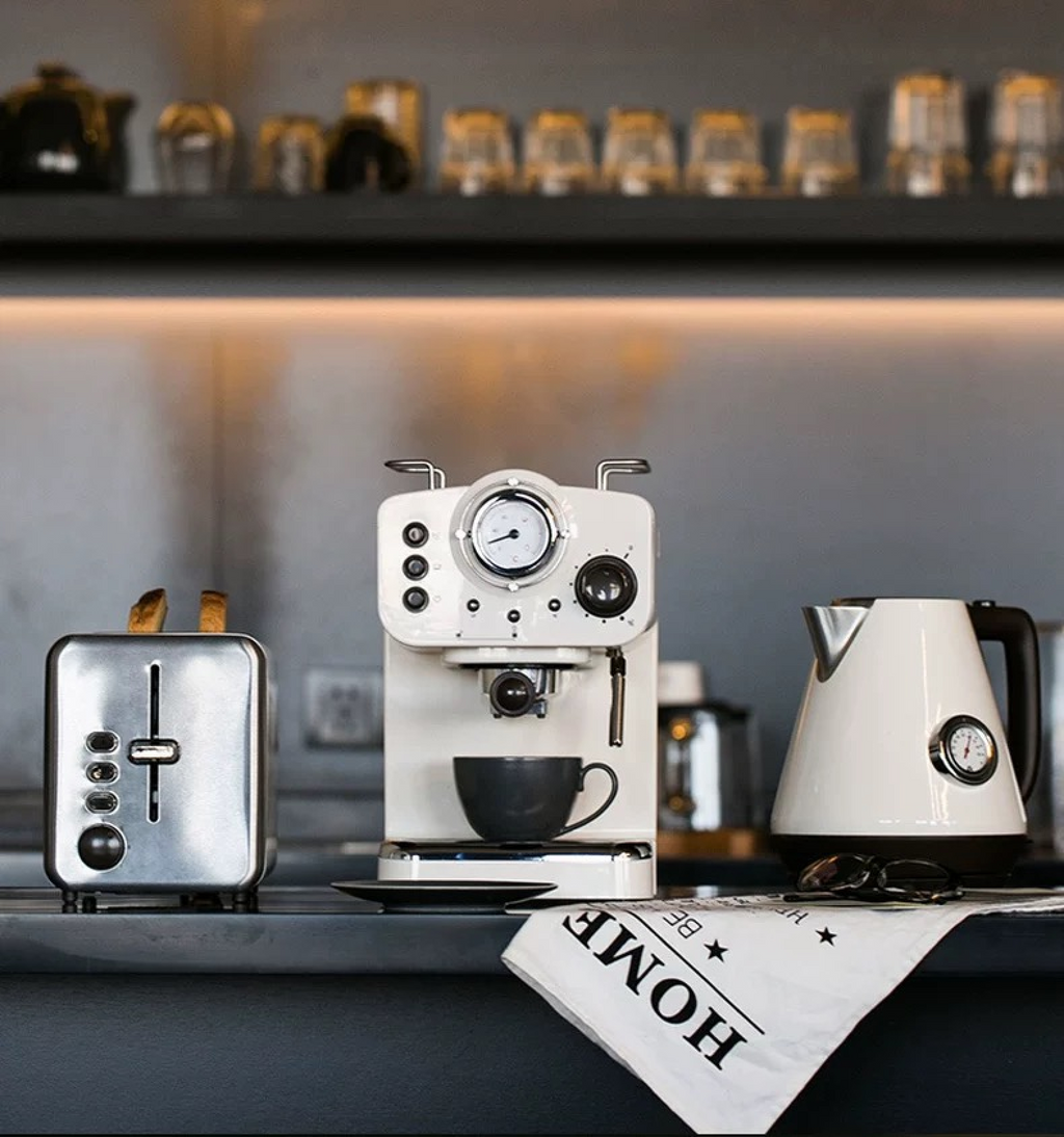 Vintage semi-auto machine