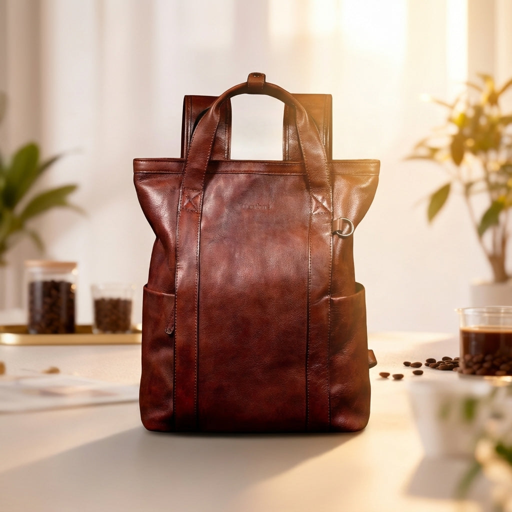 Heritage Leather Backpack
