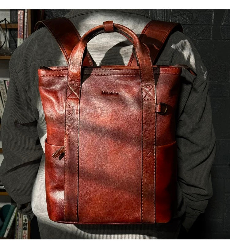 Heritage Leather Backpack