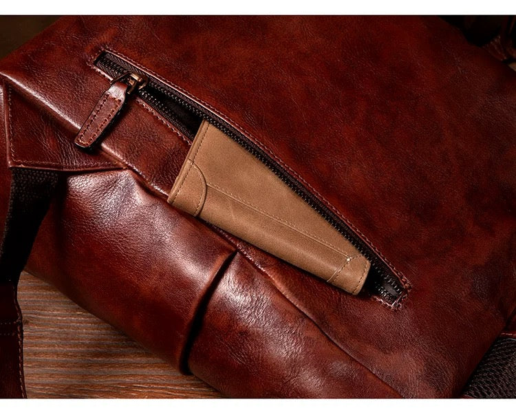 Heritage Leather Backpack