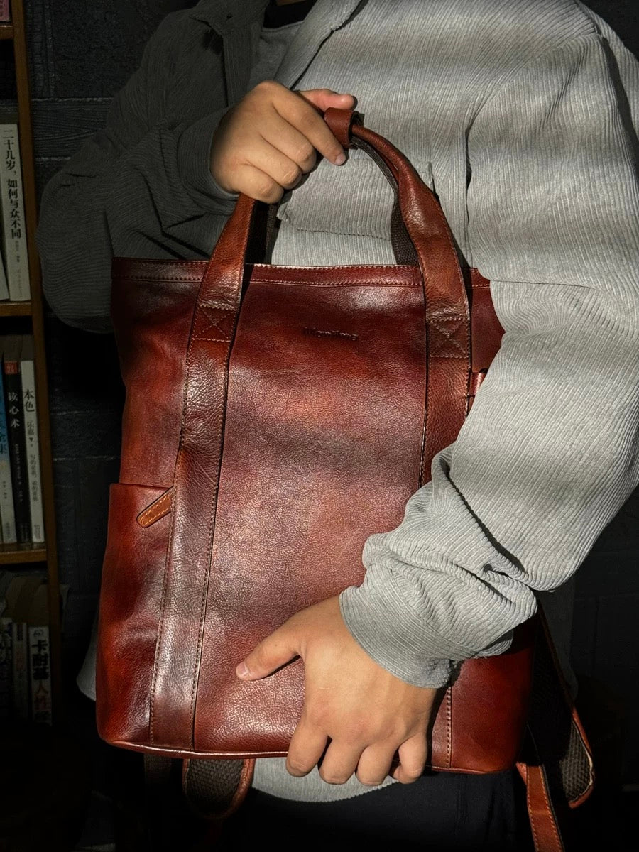 Heritage Leather Backpack